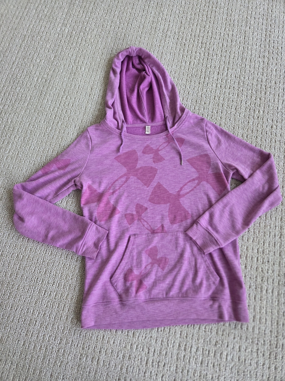 Under Armour Pink Pullover Hoodie